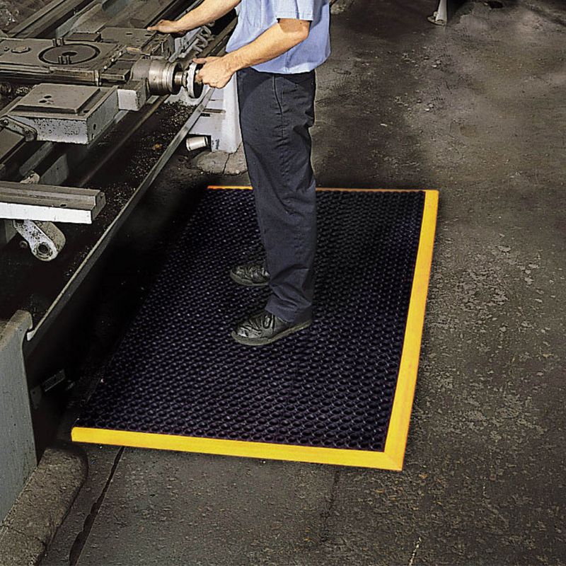 Industrial Wet Area Floor Mat - Heavy Duty Anti-fatigue Anti-slip Mat - Factory Production Manufacturing Floor Industrial Wet Area Floor Mat - Heavy Duty Anti-fatigue Anti-slip Mat - Factory Production Manufacturing Floor